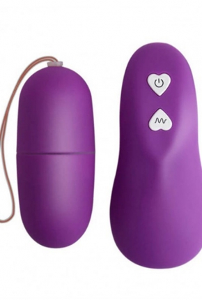 Man Nuo Uzaktan Kumandal Mini Masaj Vibratr Mor